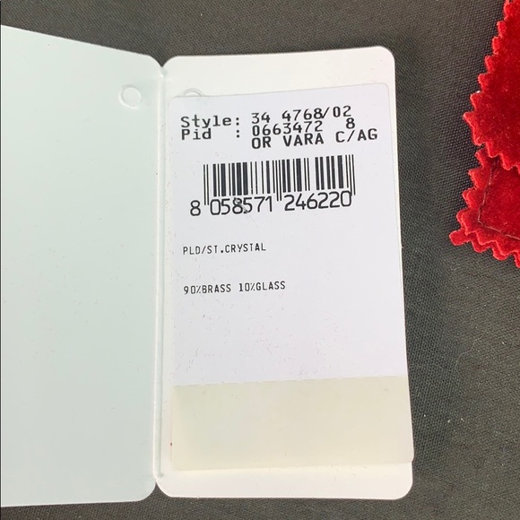 Salvatore Ferragamo Earrings NIOB w/free Shipping - Picture 3 of 8